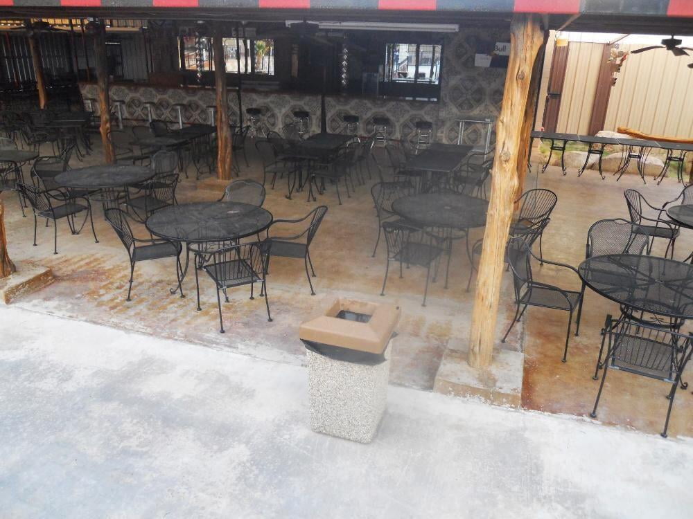 Bar Back Patio Odessa TX Site Pictures